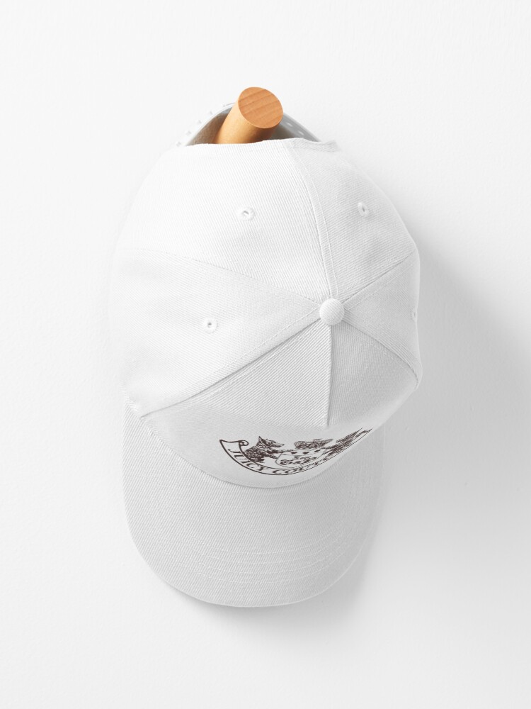 JUICY COUTURE★ Embroidered logo hat JC256 Juicy Couture Black Cap Hat W/ Rhinestone Crystals Gold Logo