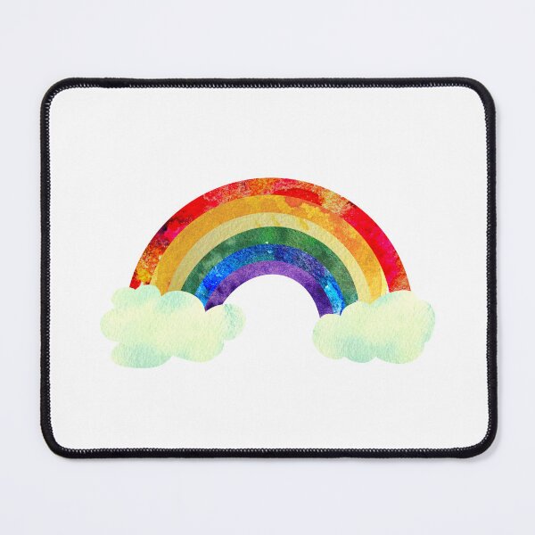 Item preview, Watercolor Rainbow with Clouds designed and sold by Colorcore.