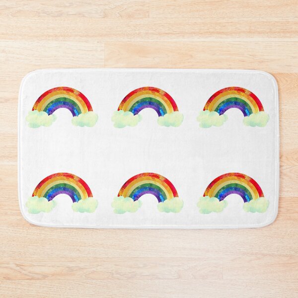 Item preview, Watercolor Rainbow with Clouds designed and sold by Colorcore.
