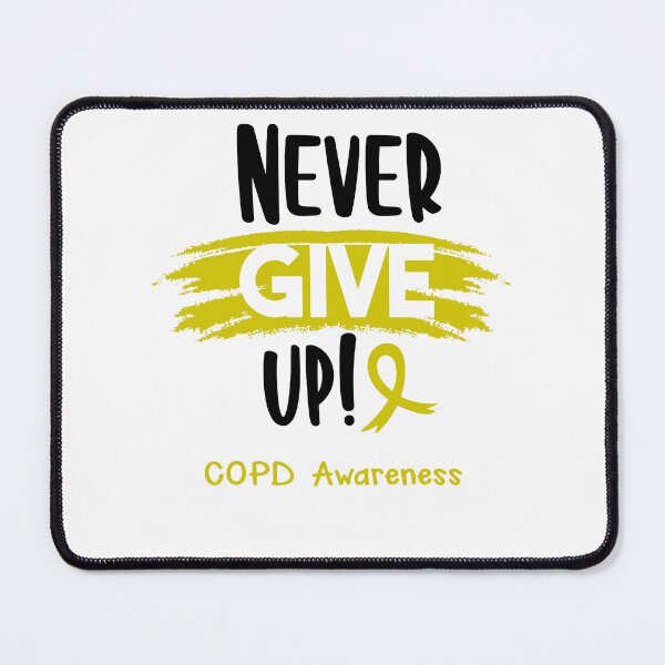 Item preview, COPD Warrior - COPD Awareness - Never Give Up! designed and sold by Robbsyn.