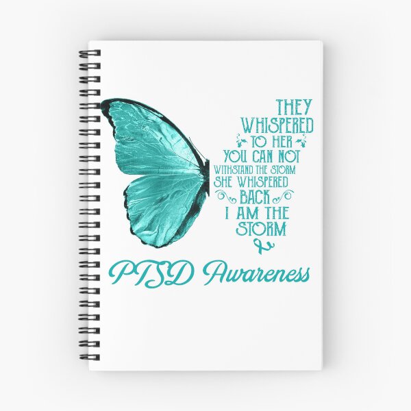 Item preview, Butterfly I Am The Storm PTSD Awareness designed and sold by whlrcheryl.