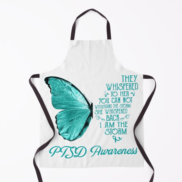 Item preview, Butterfly I Am The Storm PTSD Awareness designed and sold by whlrcheryl.