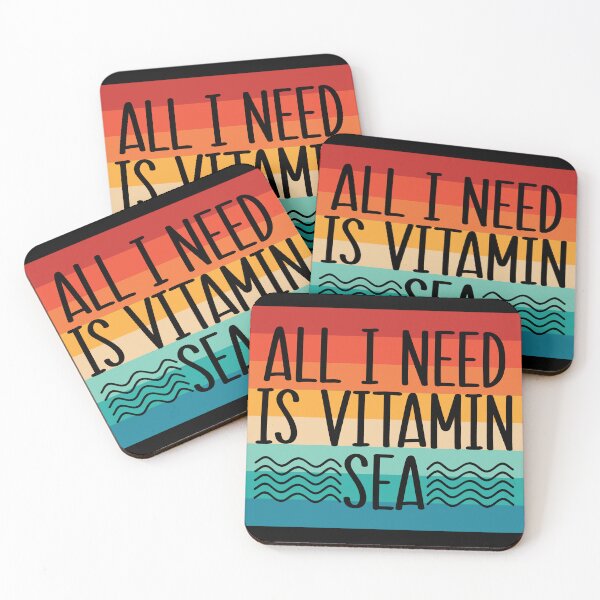 Item preview, All I Need Is Vitamin Sea designed and sold by Wagdy-online.