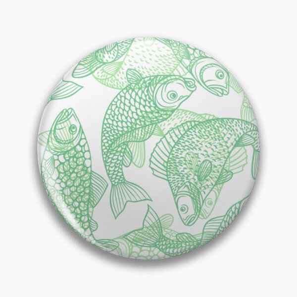 Item preview, Colorful Scale Fish Pattern Design designed and sold by antevasinart.
