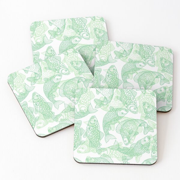 Item preview, Colorful Scale Fish Pattern Design designed and sold by antevasinart.