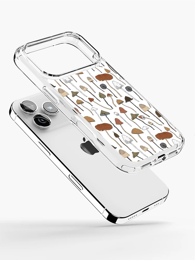 Thumbnail 2 of 5, iPhone Case, Mushroom Pattern designed and sold by Litheon.