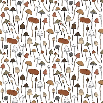 Artwork thumbnail, Mushroom Pattern by Litheon