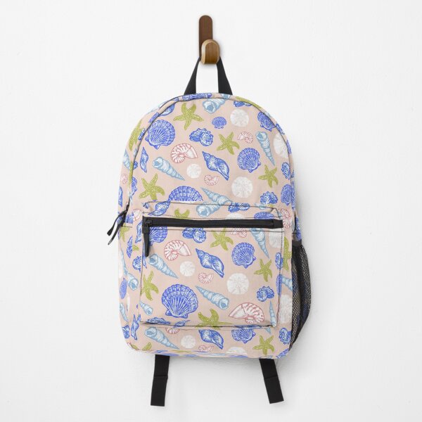 Item preview, Seashell Pattern - Blue and Green designed and sold by Elizabeth Weglein.