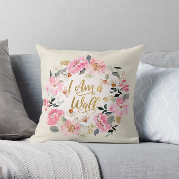 I AM A WALL Throw Pillow