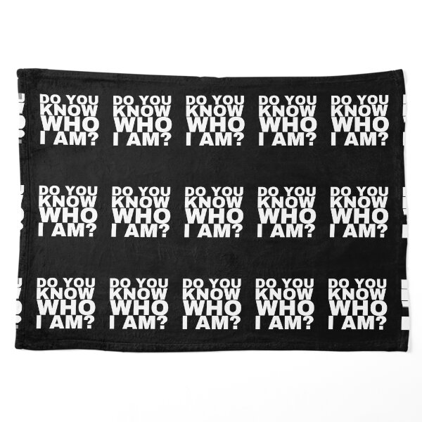 Do You Know Who I Am? Pet Blanket