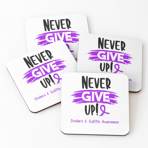 Item preview, Crohn's & Colitis Warrior - Crohn's & Colitis Awareness - Never Give Up! designed and sold by Robbsyn.