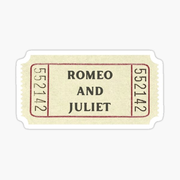Artikel-Vorschau von Klassische Theaterkarte für Romeo und Julia und William Shakespeare, designt und verkauft von violet-hope.