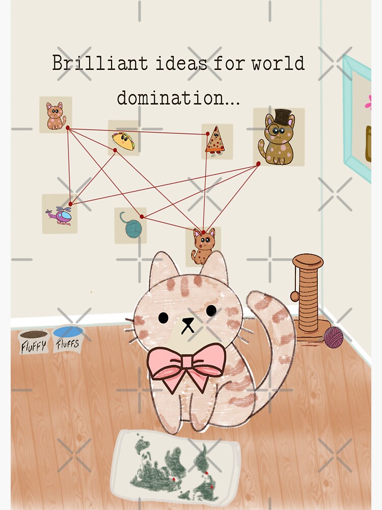 "Fluffy fluffs" Sticker for Sale by zerlagirls Redbubble