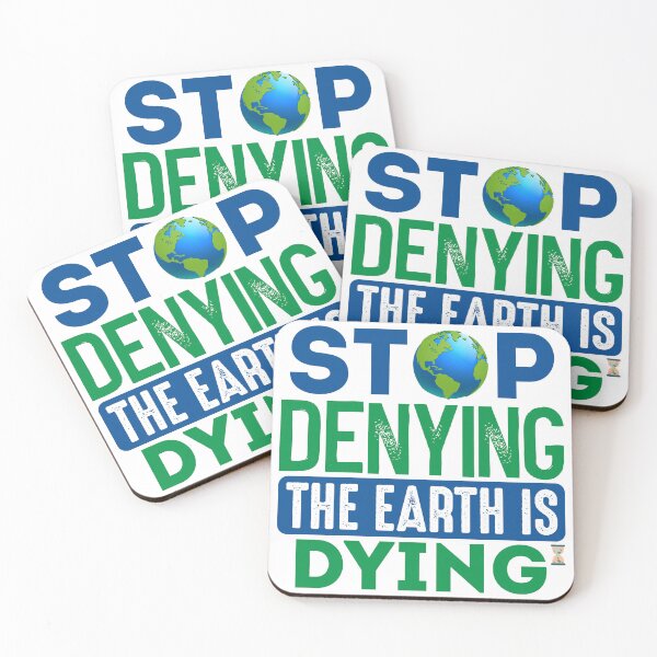 Item preview, stop denying the earth is dying designed and sold by Red Ouane.