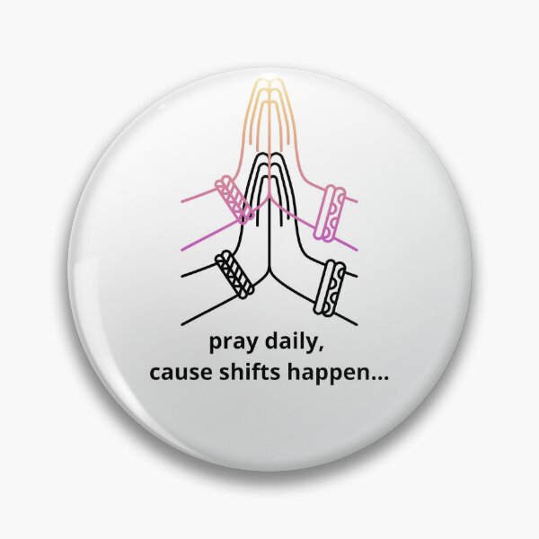 Item preview, pray daily (Namaste) designed and sold by TCMAS.
