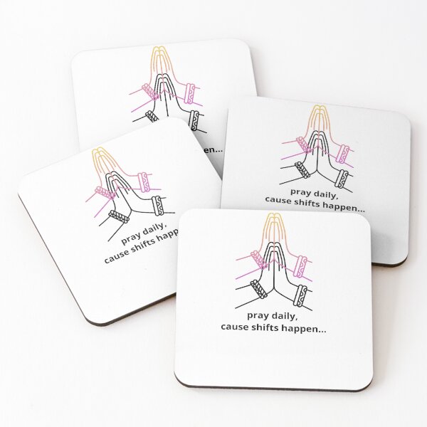 Item preview, pray daily (Namaste) designed and sold by TCMAS.