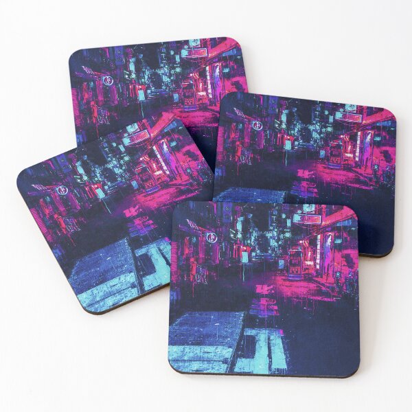Item preview, Cyberpunk Tokyo Shinjuku Kabukicho At Night, Sleepless Town Kabukicho Cyberpunk, Futuristic Tokyo Cyberpunk City Oil Painting, Cyberpunk Tokyo A Neon Wonderland designed and sold by Trendymotion.