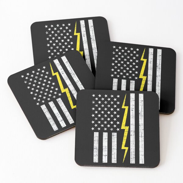Item preview, US Flag Lightning Bol designed and sold by Sharon Jackson.