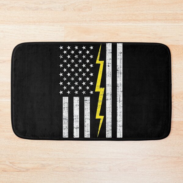 Item preview, US Flag Lightning Bol designed and sold by Sharon Jackson.