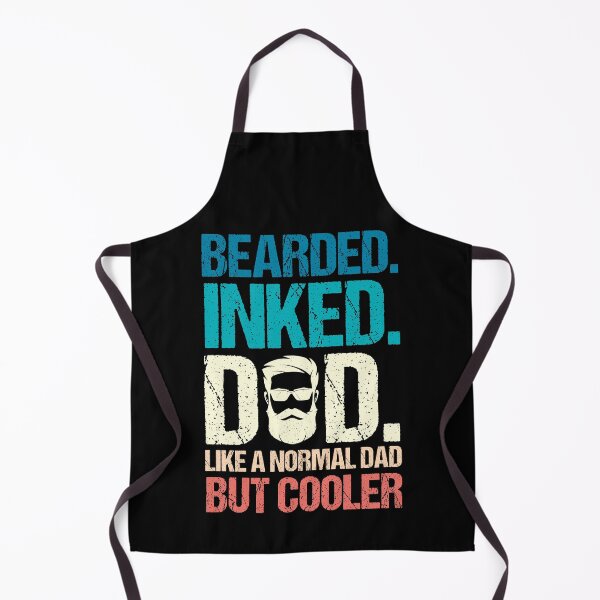 Item preview, BEARDED INKED DAD LIKE A NORMAL DAD BUT COOLER designed and sold by lukas69graphic.