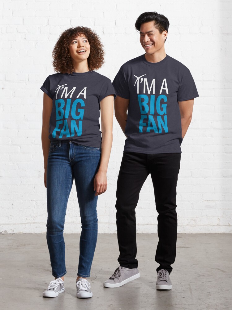 Thumbnail 1 of 7, Classic T-Shirt, I'm a Big Fan (Reversed) designed and sold by Jarren Nylund.