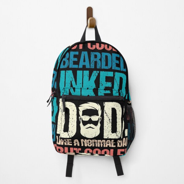 Item preview, BEARDED INKED DAD LIKE A NORMAL DAD BUT COOLER designed and sold by lukas69graphic.