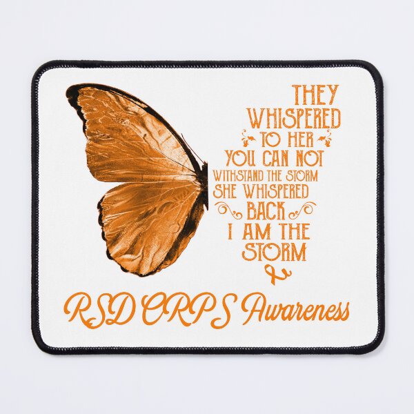 Item preview, Butterfly I Am The Storm RSD CRPS Awareness designed and sold by whlrcheryl.