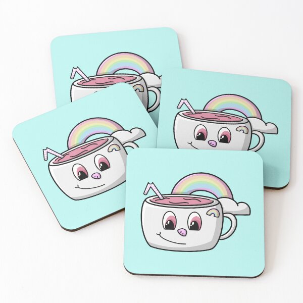Item preview, Teacup Art Pastel Rainbow designed and sold by NLDStudios.