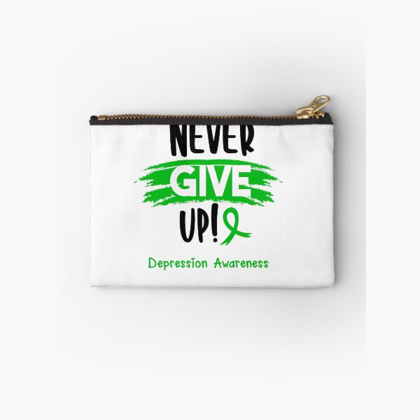 Item preview, Depression Warrior - Depression Awareness - Never Give Up! designed and sold by Robbsyn.