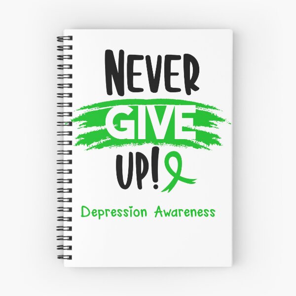 Item preview, Depression Warrior - Depression Awareness - Never Give Up! designed and sold by Robbsyn.