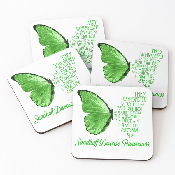 Item preview, Butterfly I Am The Storm Sandhoff Disease Awareness designed and sold by whlrcheryl.