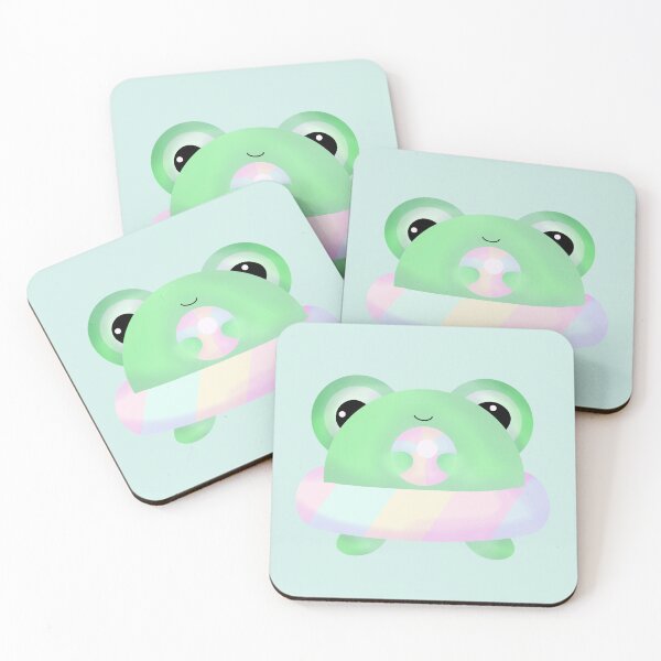 Item preview, Pool Frog designed and sold by ArtsyDonut.