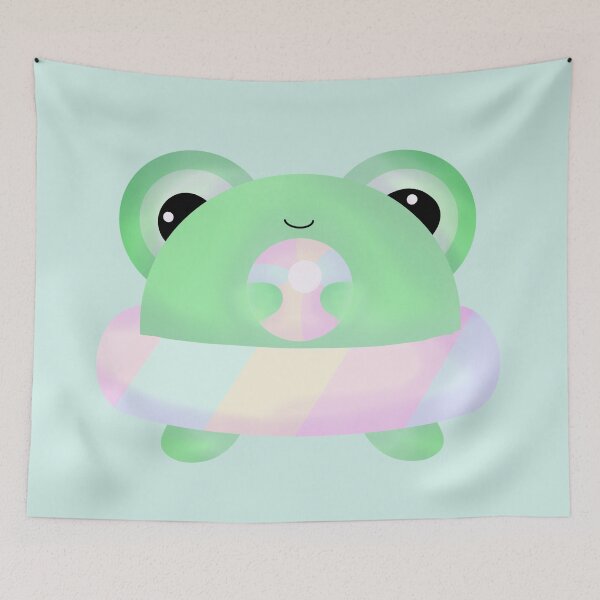 Item preview, Pool Frog designed and sold by ArtsyDonut.