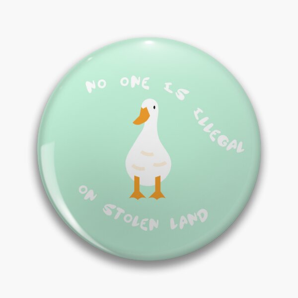 Item preview, No One Is Illegal On Stolen Land - Immigrants designed and sold by Picket Club.