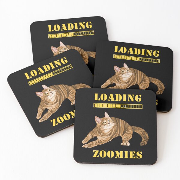 Item preview, Loading Zoomies Ginger Kitten designed and sold by Deborah Camp.