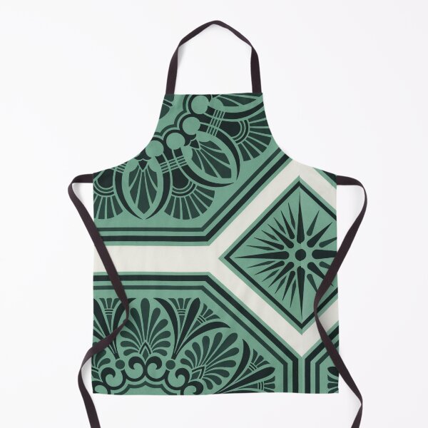 Aperçu de l'œuvre Design grec classique vert créée et vendue par ArtMeetsPizza.