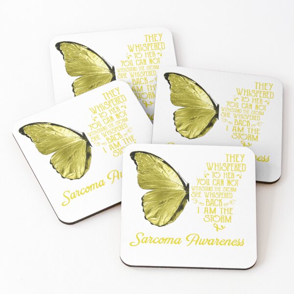 Item preview, Butterfly I Am The Storm Sarcoma Awareness designed and sold by whlrcheryl.