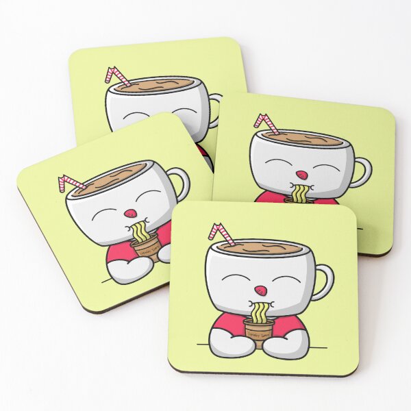 Item preview, Teacup Eating Ramen designed and sold by NLDStudios.