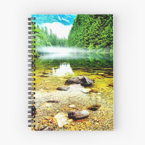 Item preview, WATERSCAPES #18 - Crystal Clear River with Mist designed and sold by DEL-Productions.
