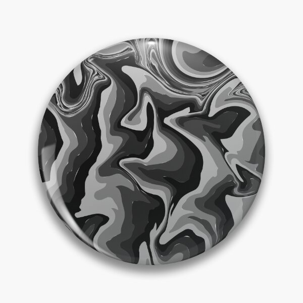 Item preview, Black white marble liquid Marble art designed and sold by Clothingspot.