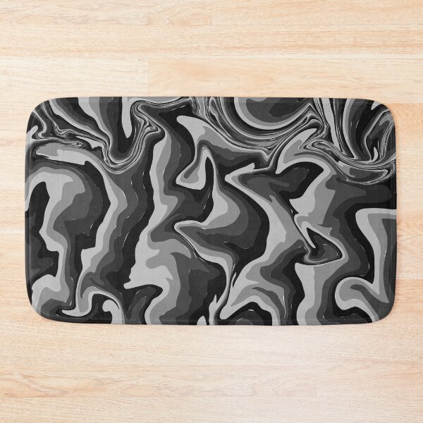 Item preview, Black white marble liquid Marble art designed and sold by Clothingspot.