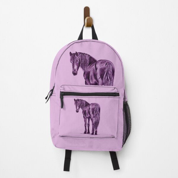 Item preview, Friesian horse - colorized purple version designed and sold by SylvieG18.