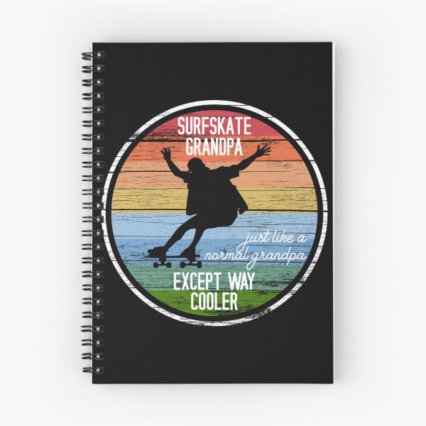 Item preview, Surfskate Grandpa Just Like A Normal Grandpa Except Cooler Sticker designed and sold by marshacryjsy7.