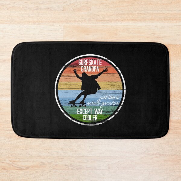 Item preview, Surfskate Grandpa Just Like A Normal Grandpa Except Cooler Sticker designed and sold by marshacryjsy7.