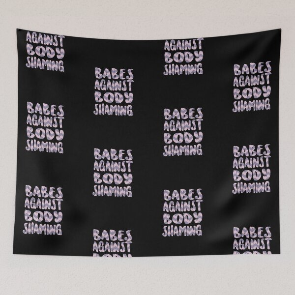 Item preview, Babes Against Body Shaming body positive anti-diet designed and sold by incurablehippie.