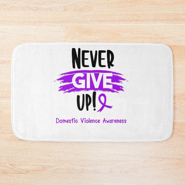 Item preview, Domestic Violence Warrior - Domestic Violence Awareness - Never Give Up! designed and sold by Robbsyn.