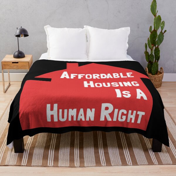 Item preview, Affordable Housing Is A Human Right designed and sold by Picket Club.