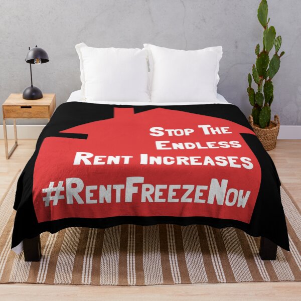 Item preview, Stop The Endless Rent Increases - Rent Freeze Now designed and sold by Picket Club.