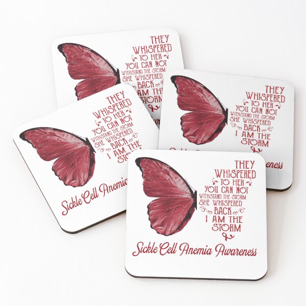 Item preview, Butterfly I Am The Storm Sickle Cell Anemia Awareness designed and sold by whlrcheryl.