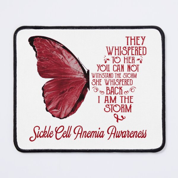 Item preview, Butterfly I Am The Storm Sickle Cell Anemia Awareness designed and sold by whlrcheryl.